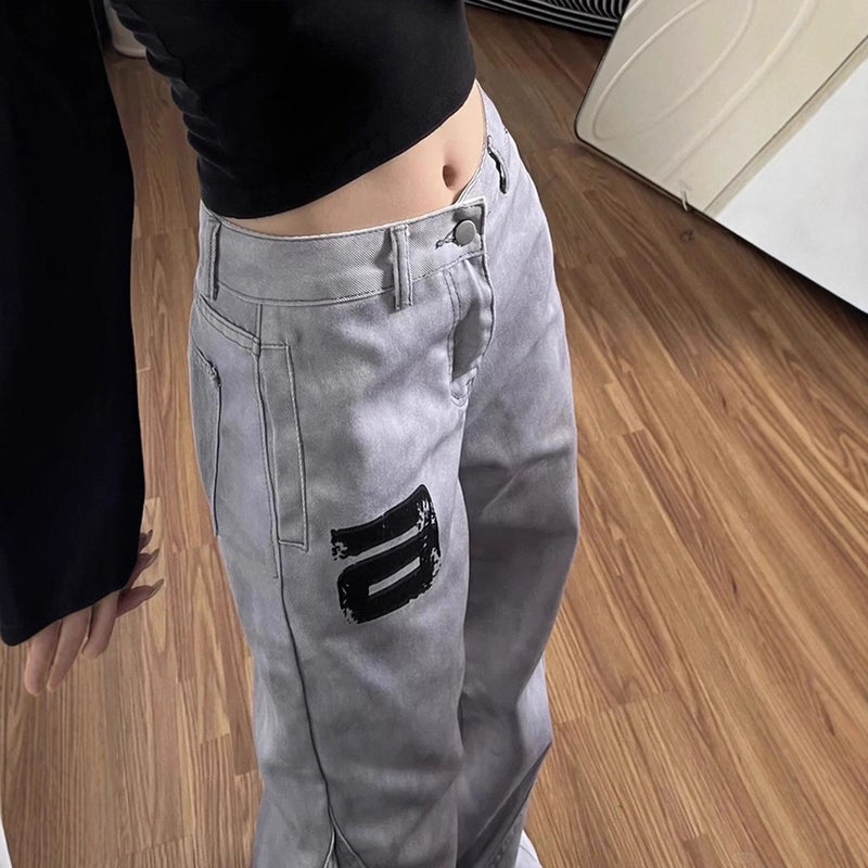Unisex Casual Daily Denim Jeans - Image 4
