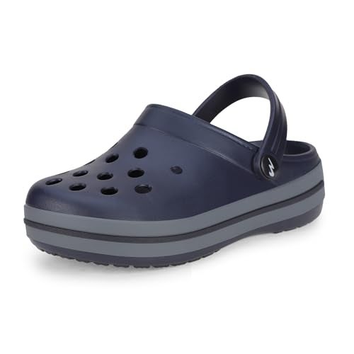 Campus Men's GC-4005 NAVY/D.GRY Clogs - 7UK/India GC-4005 - Image 1