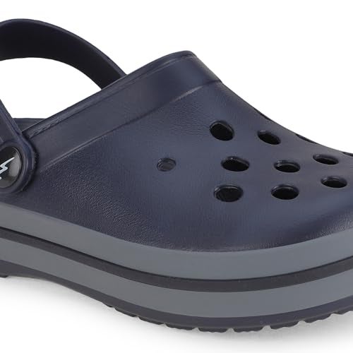 Campus Men's GC-4005 NAVY/D.GRY Clogs - 7UK/India GC-4005 - Image 4
