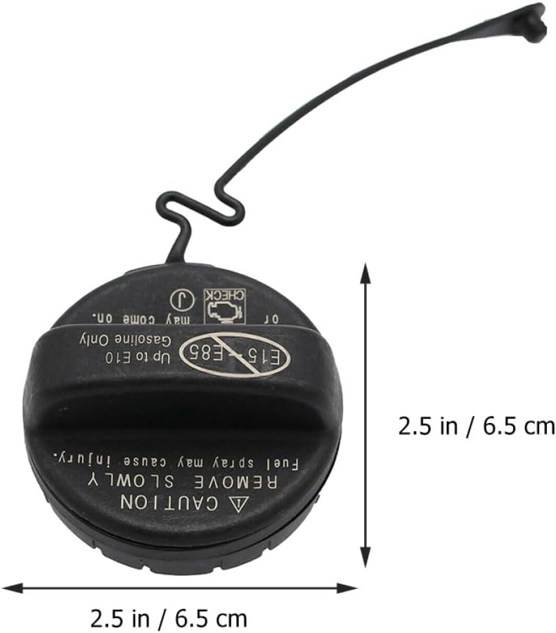 Garneck Threaded Fuel Tank Cap Replacement with Seal, 1pcs Oil Tank Gas Cap Compatible with Automotive Fuel Systems - Image 2