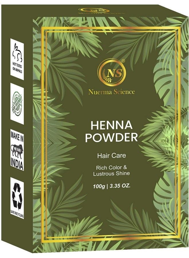Nuerma Science - Henna Powder Mehndi For Hair & Hand 100 Gm - Image 1