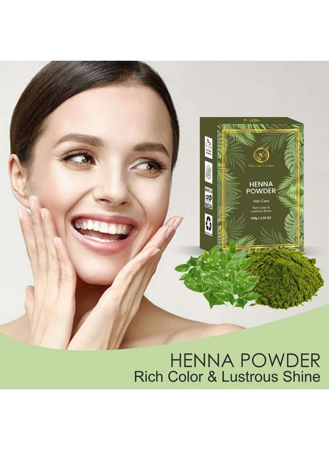 Nuerma Science - Henna Powder Mehndi For Hair & Hand 100 Gm - Image 1