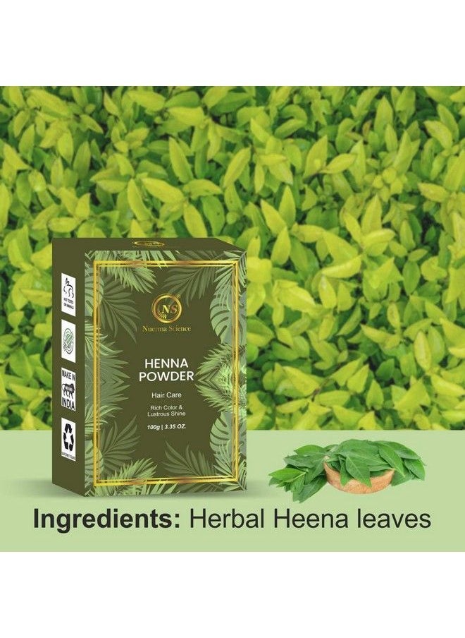 Nuerma Science - Henna Powder Mehndi For Hair & Hand 100 Gm - Image 1