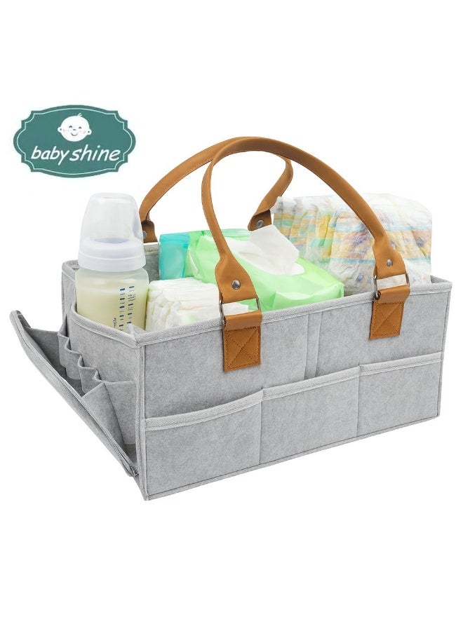 BabyShine Portable Baby Essentials Organizer – Keep All Your Baby Needs Neatly in One Place - Image 1