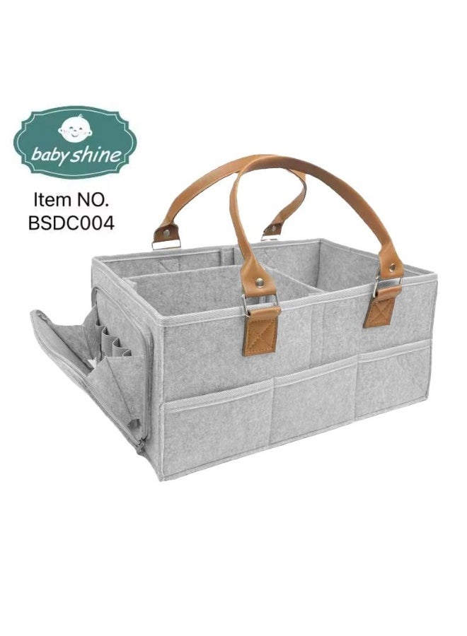 BabyShine Portable Baby Essentials Organizer – Keep All Your Baby Needs Neatly in One Place - Image 2