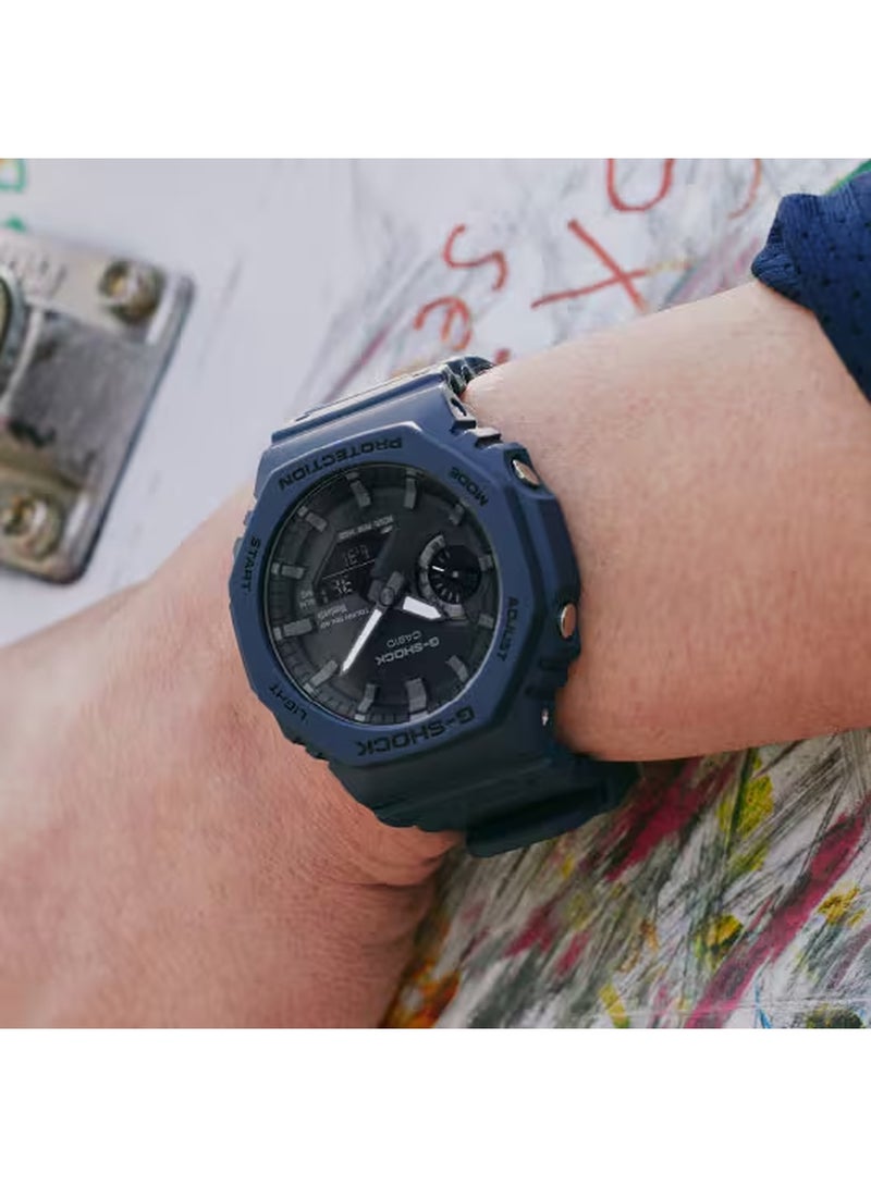 G-SHOCK 2100 Series GA-B2100-2A Analog-Digital Carbon Wrist Watch - Image 4