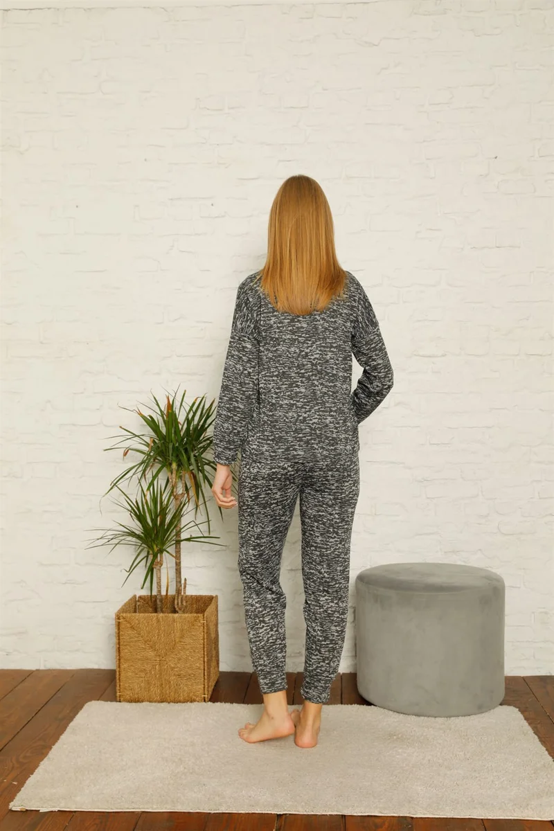 اكبينيز Women's 100% Cotton Combed Cotton Winter Pajamas Set 3435