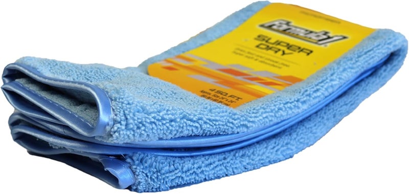 Formula 1 Super Dry Microfiber Drying Towel - Double Thick & Quick Dry - Extra Large - 24" x 24" - Image 5