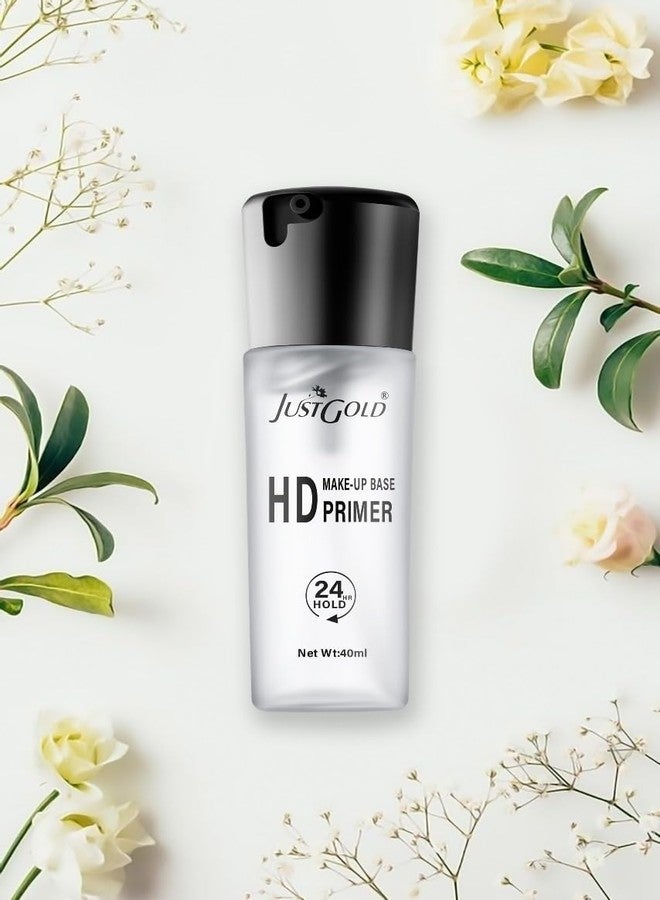 JUST GOLD JustGold HD Primer for Face Makeup Long Lasting and Smooth Base with Oil Control (30ml) - Image 4