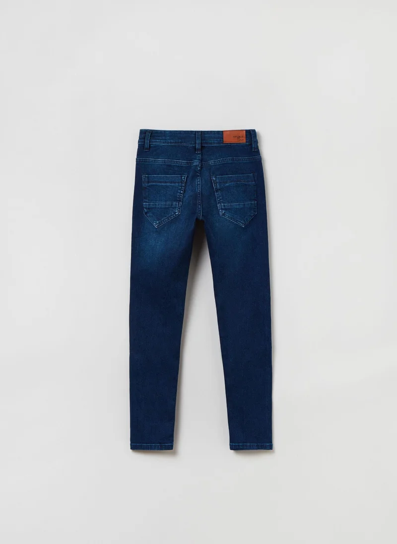 Ovs Ovs Slim-Fit Jeans With Five Pockets