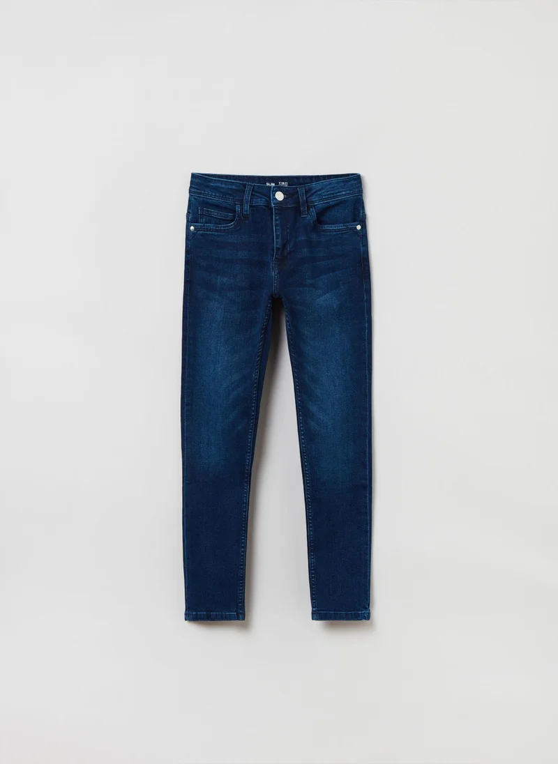 Ovs Ovs Slim-Fit Jeans With Five Pockets