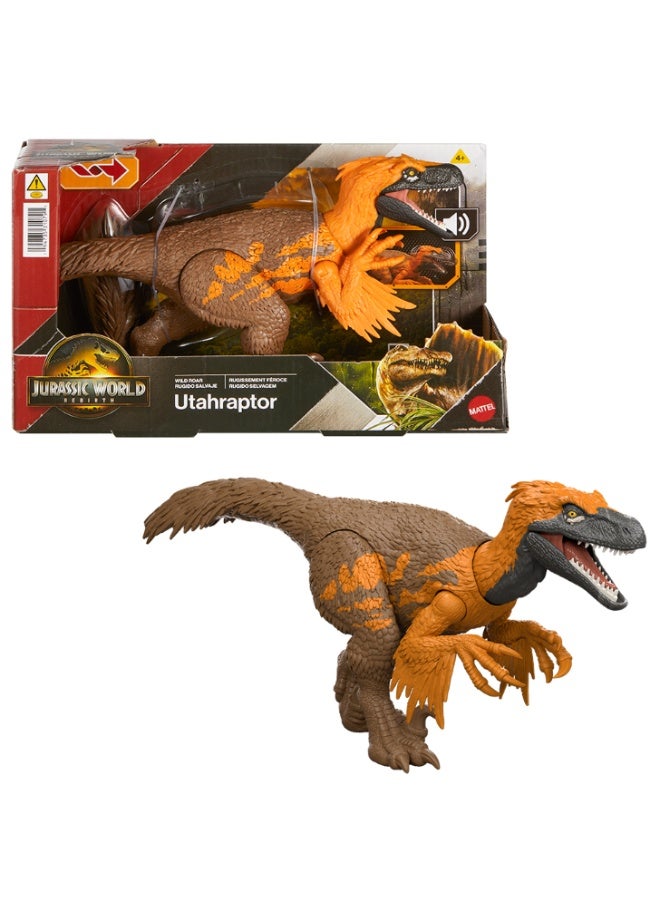 Jurassic World Wild Roar Dinosaur Figure Assortment Toys - Image 2