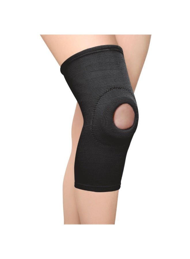 Dr. Ortho Dr.Ortho Knee Cap With Open Patella, Knee Cap For Pain Relief, Knee Support For Men & Women (Black, Large) - Image 1