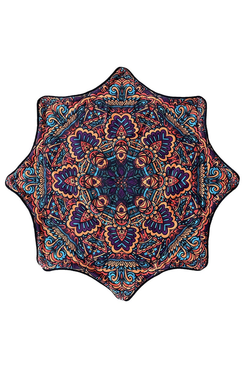 A11 Dapo Spinning Dance handkerchief Lycra Octagonal Scarf flying Handkerchief 67cm*67cm Customizabl