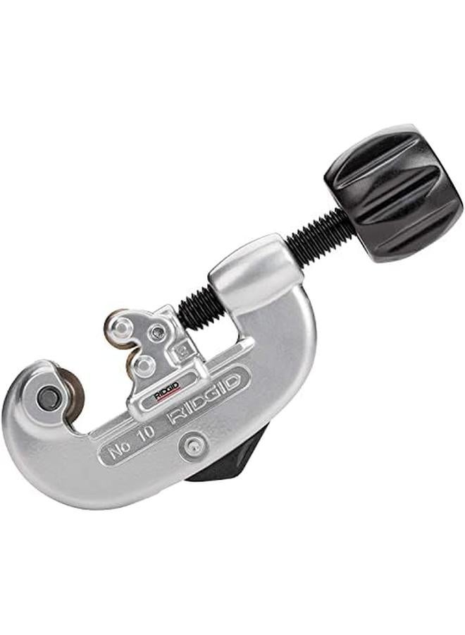 RIDGID 32915 10 Screw Feed Tubing Cutter With Heavy Duty Wheel 1 8 Inch To 1 Inch Tube Cutter Silver Black Small  - Image 2