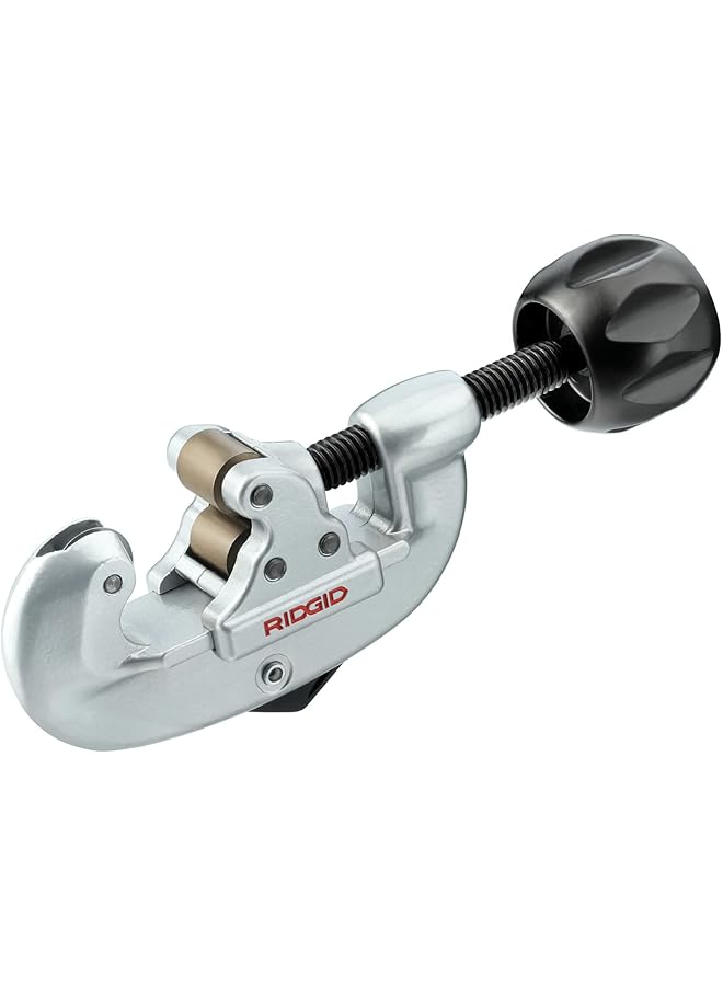 RIDGID 32915 10 Screw Feed Tubing Cutter With Heavy Duty Wheel 1 8 Inch To 1 Inch Tube Cutter Silver Black Small  - Image 1