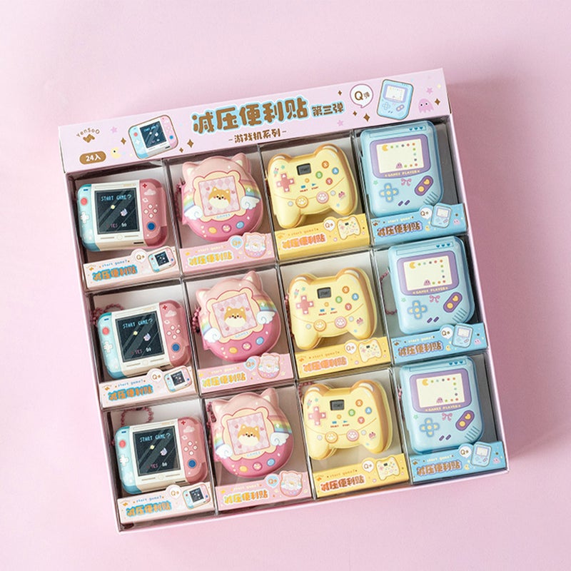 Cartoon Sticky Notes: 4 Pcs Strong Stickiness Self-Stick Note Pads - Cute Pressure Relief Sticky Notes for Students, Office Workers, Home Study & Gifting - Image 5