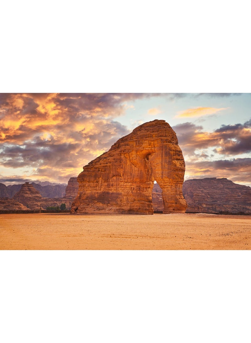 TARZEEM Al-Ula Elephant Rock Puzzle 300 Pieces with High Quality Realistic Design and Fine Details for Nature Inspired Challenge - Image 1