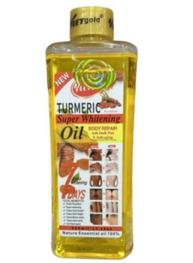 Veet gold Turmeric Face And Body Super Whitening Oil 300 ml