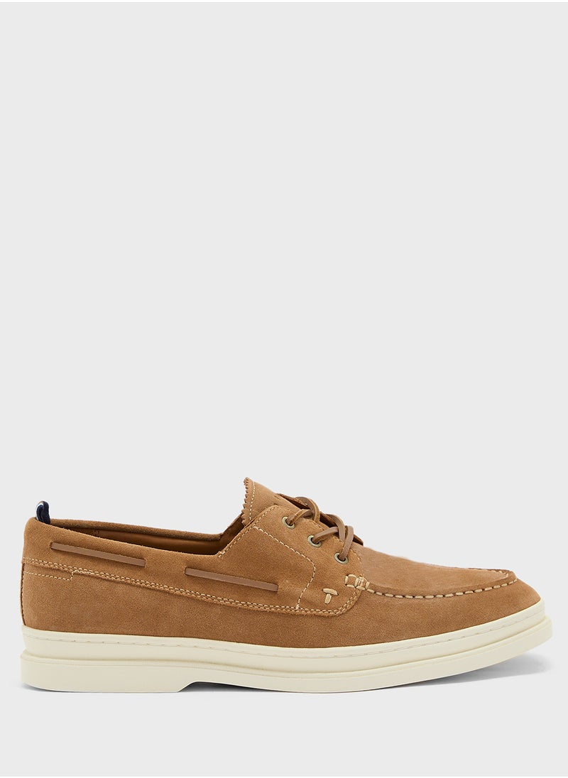 Ted Baker - Cromer Lace Up Boat Shoe - Image 1