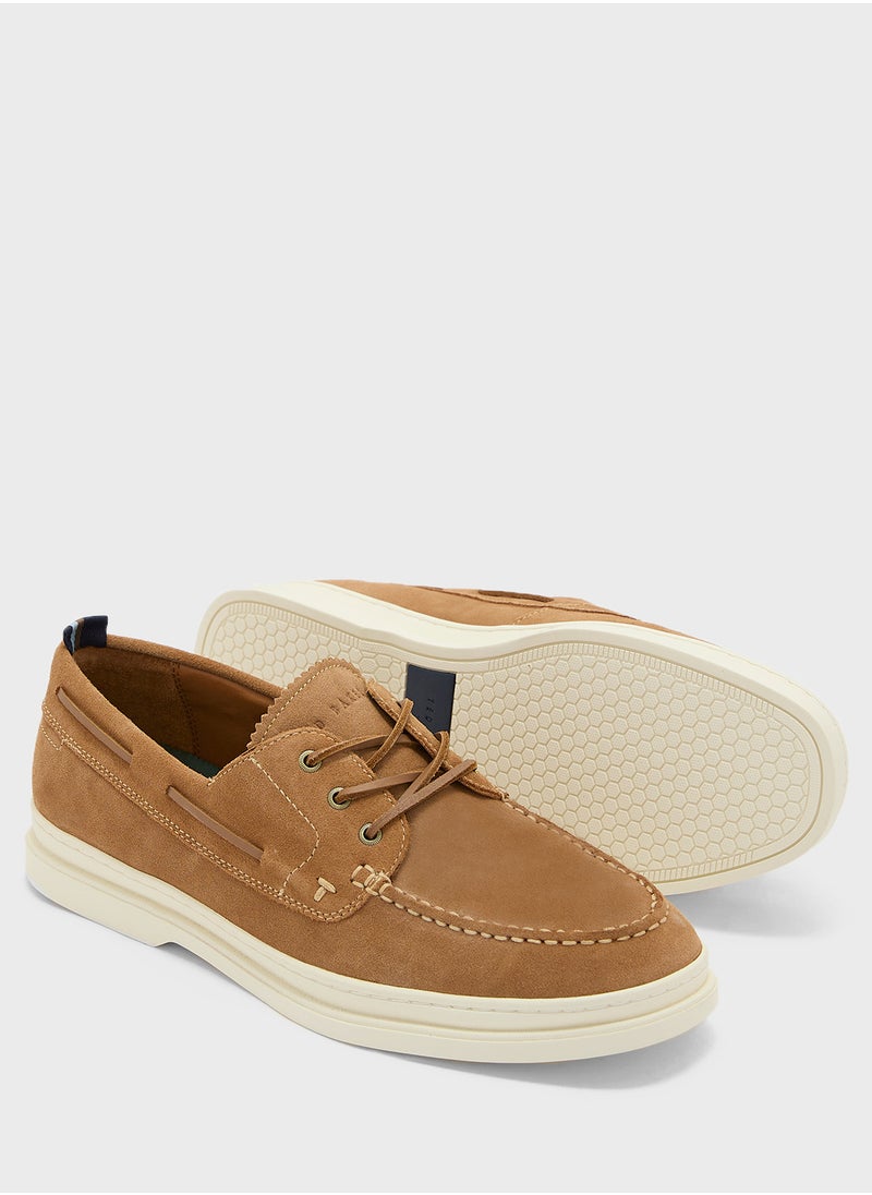 Ted Baker - Cromer Lace Up Boat Shoe - Image 1