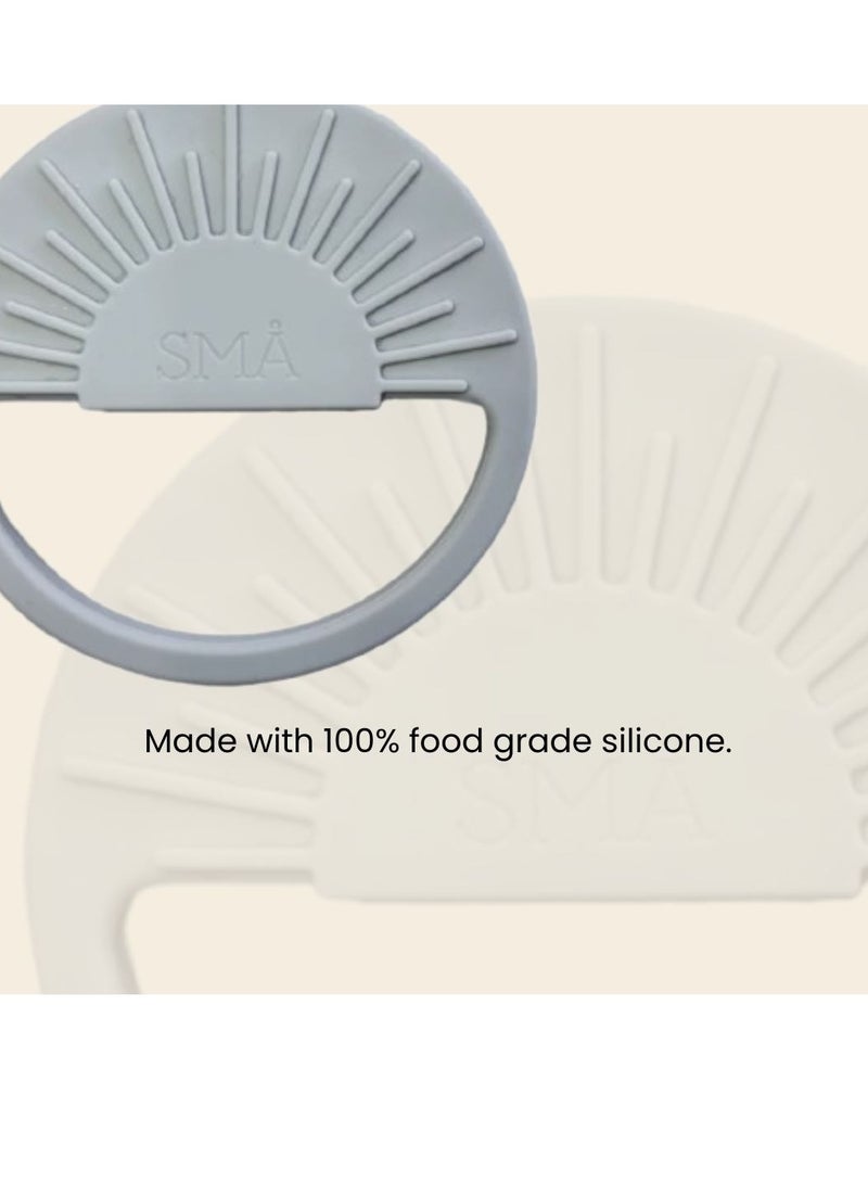 SMA Baby Sun Teether Teething Toys for Babies-Teething Toy Silicone BPA Free Anti-Dropping Infant Teether Pacifiers Chew Toys for Sucking Needs and Soothing Babies Sore Gums - Image 5