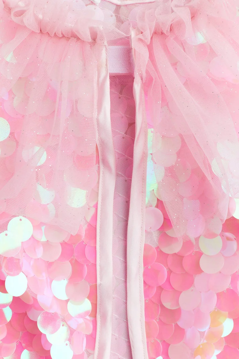 H&M Sequined fancy dress cape