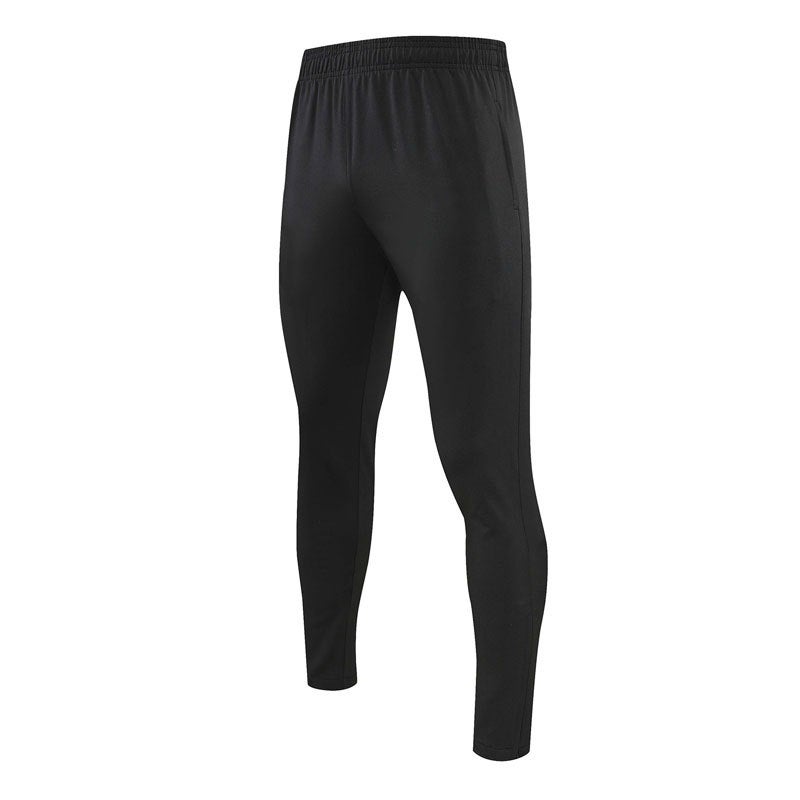 Generic Long-Sleeved Football Clothes Jacket suit Mens Winter Training Clothes Childrens Adult Appearance Clothes Competition Appearance Team Clothes Jacket 202-black pants 