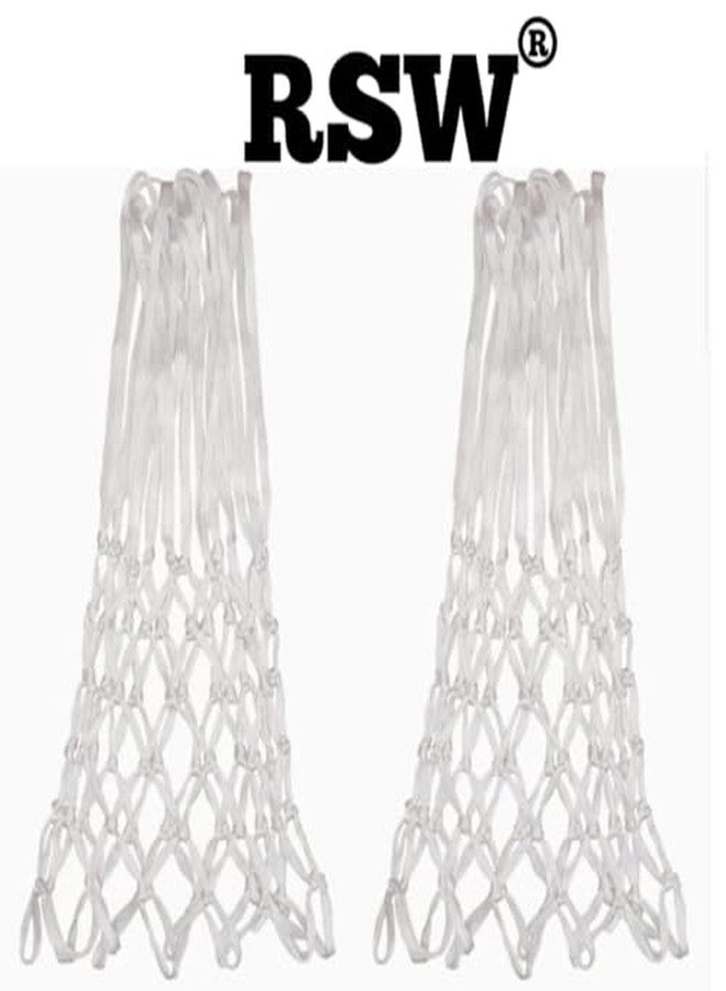 RSW Silky Basketball Net White. - Image 3