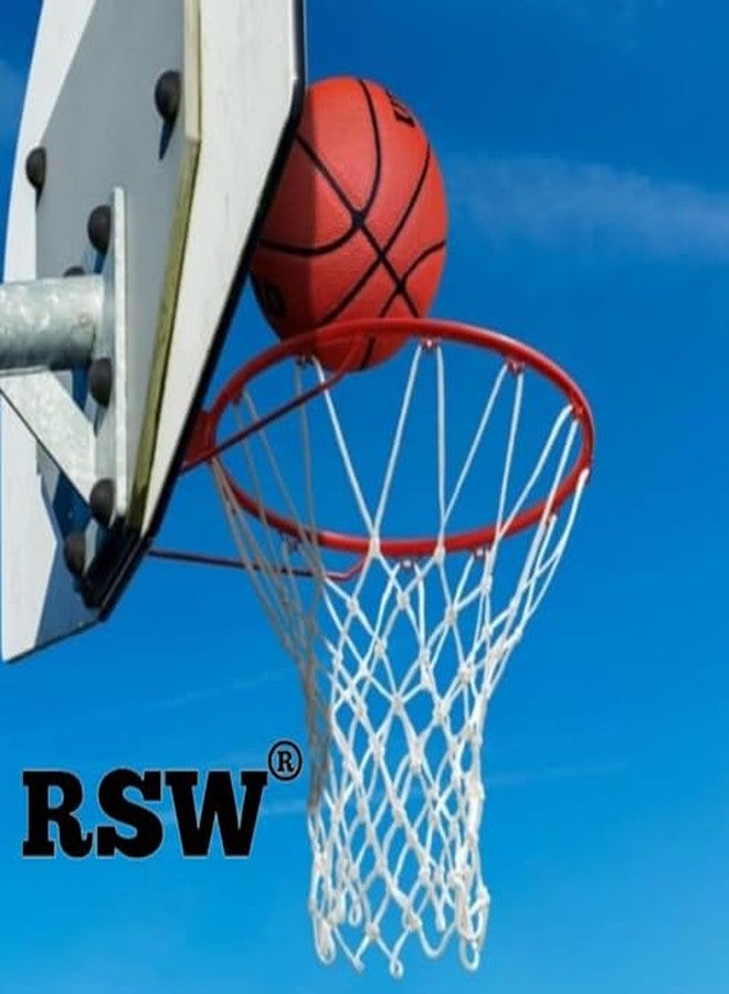 RSW Silky Basketball Net White. - Image 4