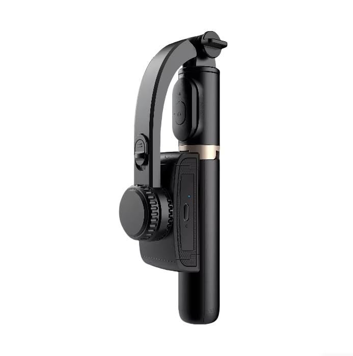 Normelle 29" Adjustable Gimbal Extension Rod for DSLR Cameras and Smartphones, Telescopic Selfie Stick with 1/4 Screw Interface, Compatible with Handheld Gimbals, Tripods, GoPro and Universal Devices