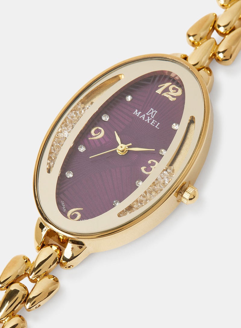 Maxel Women's Embellished Analog Wrist Watches MX51 - 28mm - Image 2