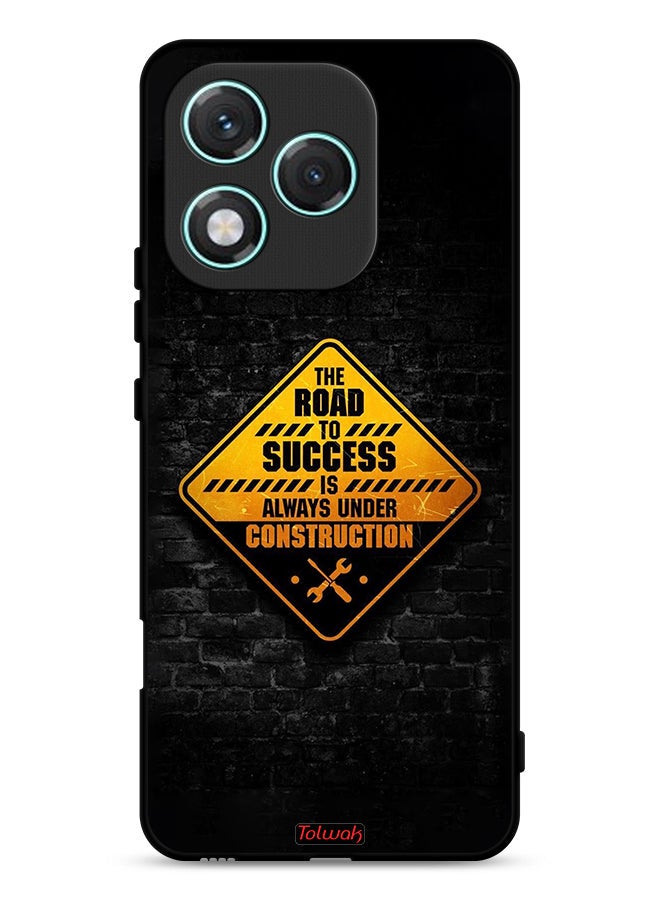 Tolwak Honor 400 Lite Protective Case Cover The Road To Success Is Always Under Construction - Image 1