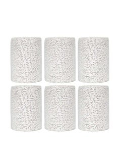 6 Pack Cloth Plaster Strips Wrap Rolls for Arts and Crafts Projects Bandages for Hobby Craft Plaster Cloth Gauze Bandage for Masks, Scenery, Belly Cast(4In x 15Feet)