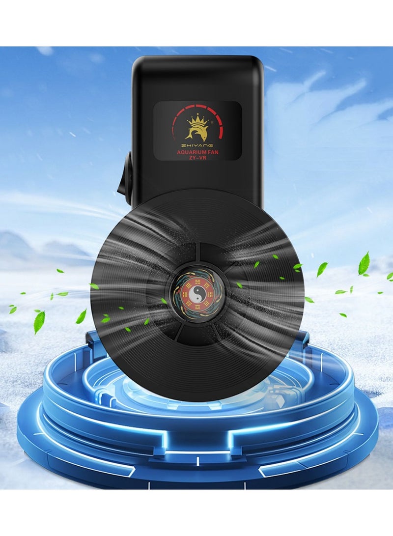 Generic USB Aquarium Cooling Fan with 2 Speeds – Water Temperature Control by Surface Evaporation for Open Tanks  - Image 3