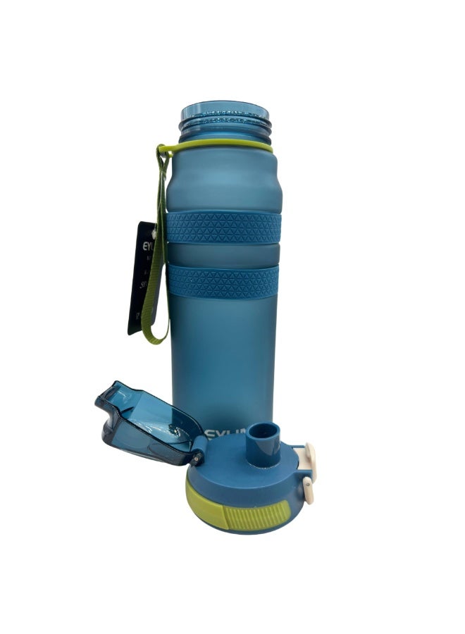 Twisoo Tritan Plastic Water Bottle - BPA Free, Leak Proof, Hygienic Design, Perfect for Fitness, Gym, Outdoor Sports, Office, and Daily Hydration - Durable and Eco-Friendly Hydration 1 Liter (Blue  ) - Image 2