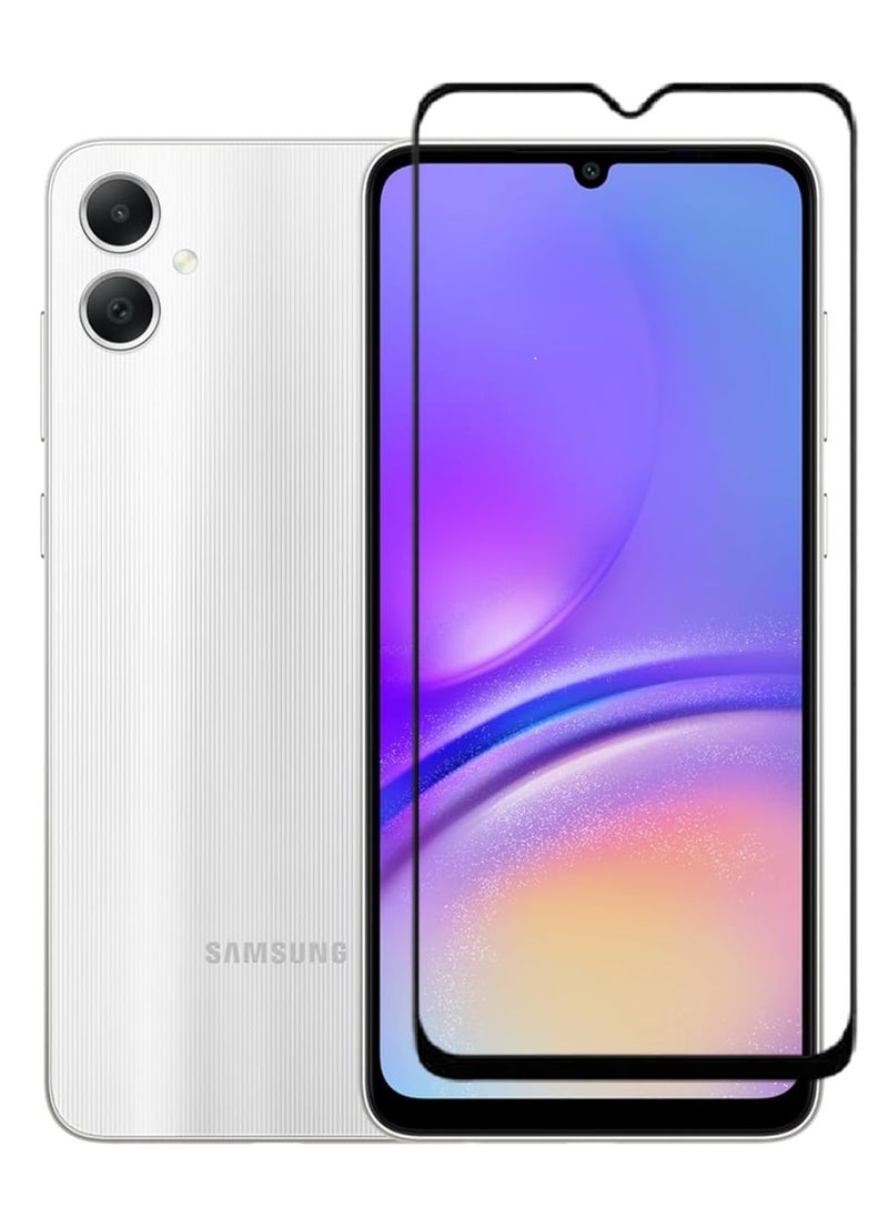 AINA Tempered Glass Screen Protector 5D Designed For Samsung Galaxy A05 Full Glue Edge to Edge Full Screen Coverage And Bubble Free - Image 1
