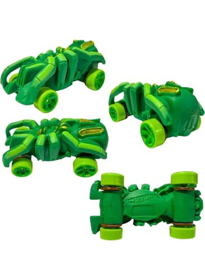 Hot Wheels Speed Spider Stretchy Vehicle Toy Car, Green - Image 4