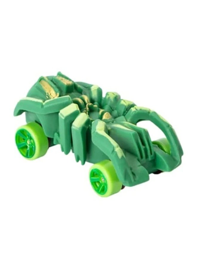 Hot Wheels Speed Spider Stretchy Vehicle Toy Car, Green - Image 3