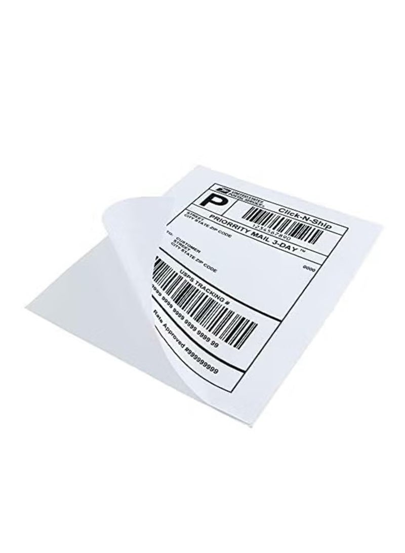 Zoro Premium Glossy Stickers with Strong Adhesive for Versatile Labeling with Laser Inkjet and More - Image 4