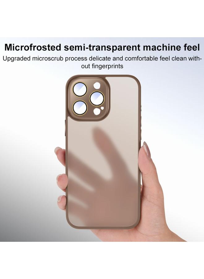 S-TOP Case For iPhone 12 Pro Max Nano Semi-transparent Frosted Skin Feel Phone Case - Image 4