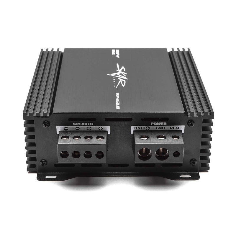 Skar Audio RP-350.1D Monoblock Class D MOSFET Amplifier with Remote Subwoofer Level Control, 350W - Image 3