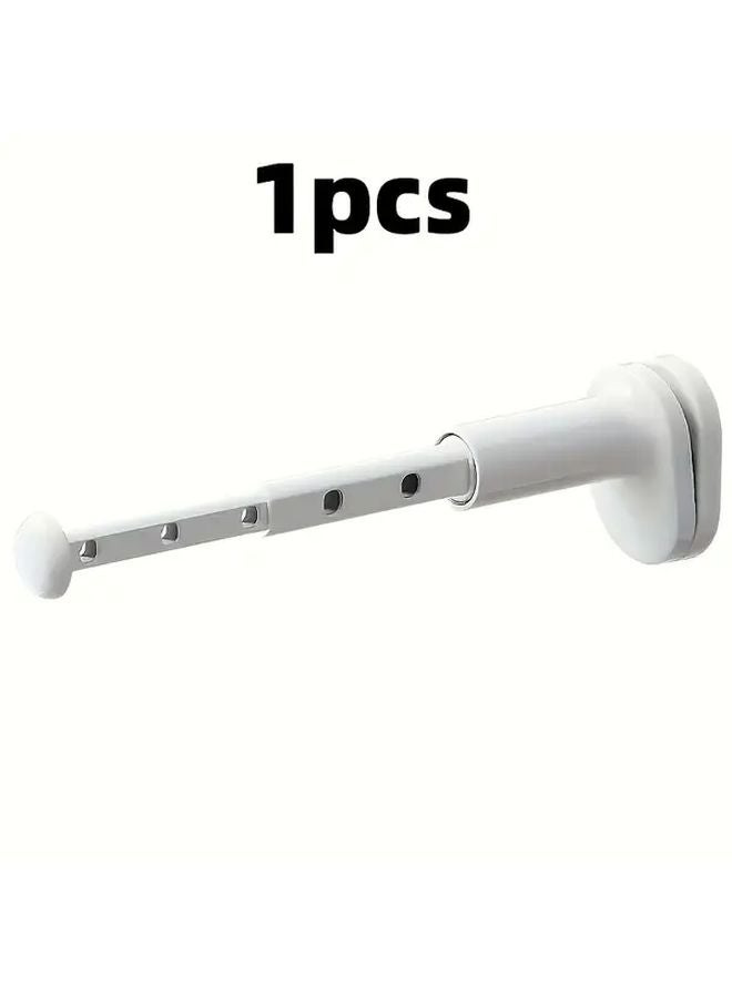 1 Piece Portable Folding Hanger Telescopic Clothes Drying Rack for Travel - Image 1