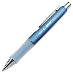 PILOT Dr. Grip Limited Refillable & Retractable Gel Ink Rolling Ball Pen, Fine Point, Metallic Ice Blue Barrel, Black Ink, Single Pen (36271) - Image 4
