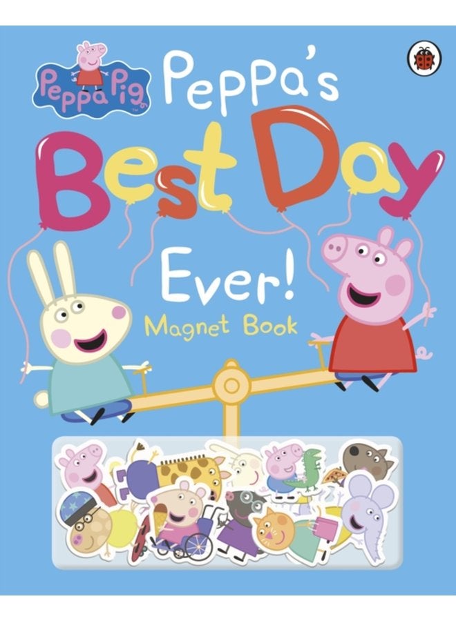 Peppa Pig Peppa s Best Day Ever Magnet Book - Hardback