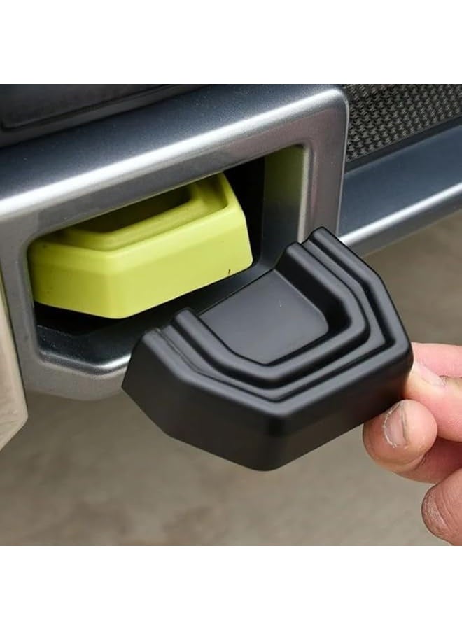 توبليو رف رف السقف الأسود غير اللامع، أغطية العجلات، خطافات الصدام متوافقة مع طرازات جتور T2 من 2023 إلى 2025 [36 قطعة زينة] - Image 3