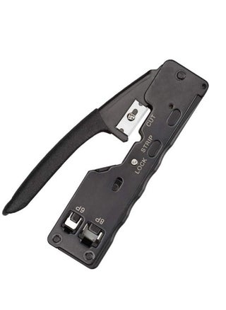 DKURVE® RJ11 RJ12 RJ45 All-in-One Crimper for Pass-Through EZ connectors Professional Performance CAT3 CAT5e CAT6 - pzsku/ZFF9FBA744C30B1967A34Z/45/_/1660229963/9601d994-505d-408d-8edb-0d61c50b0a95