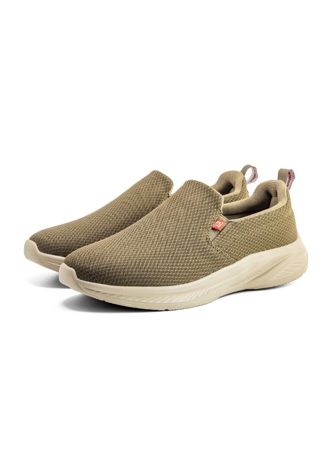 PUCA Casual Shoes For Men Light-Weight, Slip-on, Breathable Thor Olive Beige - Image 2