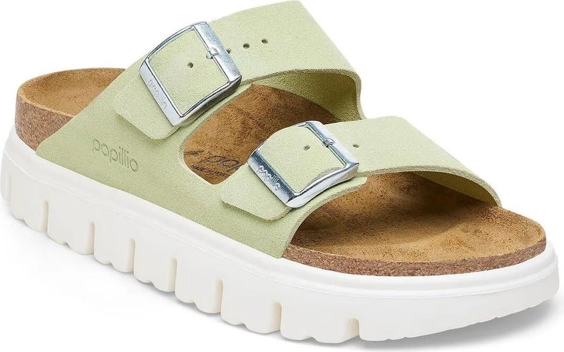 BIRKENSTOCK Arizona Chunky Vl Green Women's Slippers 