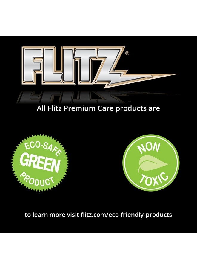 Flitz معجون تلميع وتنظيف المعادن، يعمل أيضًا على البلاستيك والألياف الزجاجية والألمنيوم والمجوهرات وترميم المصابيح الأمامية الفضية الإسترلينية وإزالة الصدأ، صنع في الولايات المتحدة الأمريكية، عبوة من 3 قطع، 1.76 أونصة  - Image 3